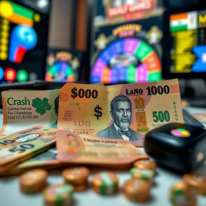 Nigerian naira currency with gaming elements symbolizing online betting